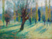 Saules dans la vallée du Vert - Henri Martin — widok dzieła