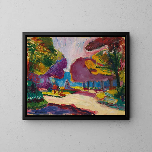 Jardin du Luxembourg, Paryż - Henri Matisse — oprawiony obraz na ścianie