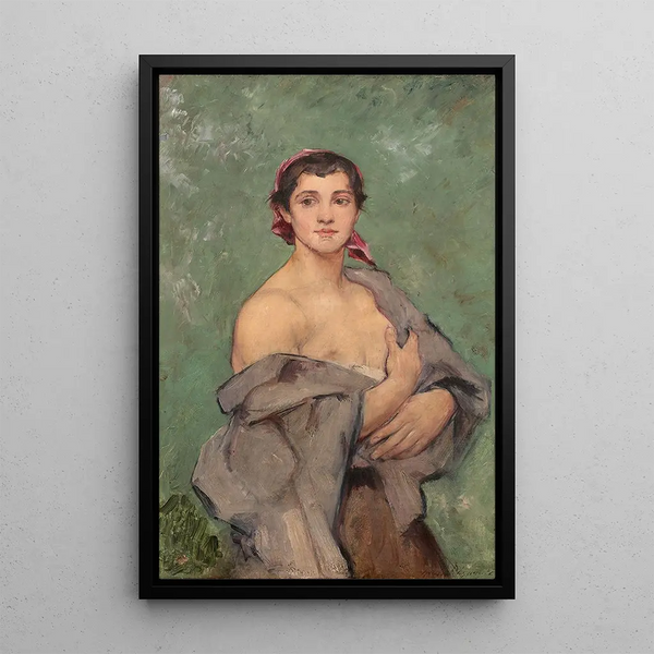 La Gitane - Henri Regnault — oprawiony obraz na ścianie