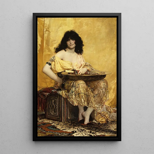 Salomé - Henri Regnault — oprawiony obraz na ścianie