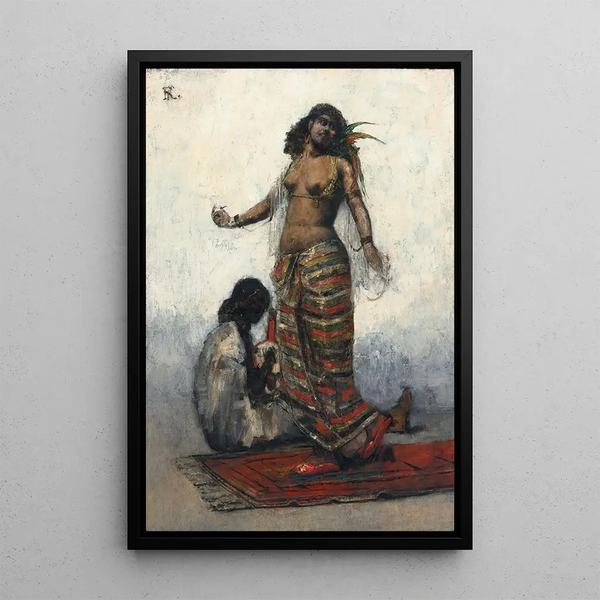 La jeune esclave - Henri Regnault — oprawiony obraz na ścianie