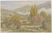 Buis-les-Baronnies dolina Ouvèze - Henri Rivière — widok dzieła