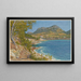 L'anse de l'Arène, Cassis - Henri Rivière — oprawiony obraz na ścianie