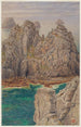Les tas de pois Camaret - Henri Rivière — widok dzieła