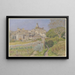 Lourmarin - Henri Rivière — oprawiony obraz na ścianie