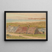 Village et Anse de Dinan - Henri Rivière — oprawiony obraz na ścianie
