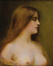 Portret młodej kobiety - Henri Rondel — widok dzieła
