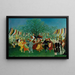 Setna rocznica niepodległości - Henri Rousseau — oprawiony obraz na ścianie