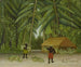 Zbiór bananów - Henri Rousseau — widok dzieła