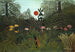 Dżungla o zachodzie słońca - Henri Rousseau — widok dzieła