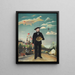 Ja - sam, portret pejzażowy - Henri Rousseau — oprawiony obraz na ścianie