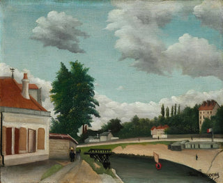 Périphérie de Paris - Henri Rousseau — widok dzieła