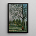 pejzaż z rybakami - Henri Rousseau — oprawiony obraz na ścianie