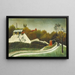 Tartak na obrzeżach Paryża - Henri Rousseau — oprawiony obraz na ścianie