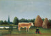 Scena w Bagneux na przedmieściach Paryża - Henri Rousseau — widok dzieła
