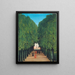L'avenue du parc de Saint-Cloud - Henri Rousseau — oprawiony obraz na ścianie