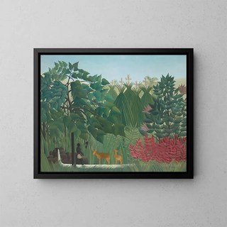 Henri Rousseau - The Waterfall.webp