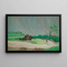 Poranny deszcz - Henri Rousseau — oprawiony obraz na ścianie