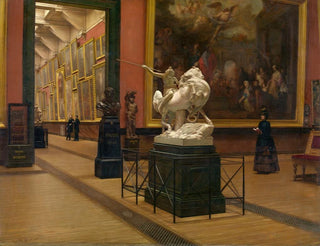 Wnętrza Muzeum Akademii - Henri van Dyck — widok dzieła