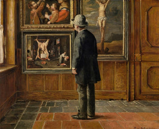 L'amateur d'art - Henri de Braekeleer — widok dzieła