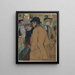 Alfred la Guigne - Henri de Toulouse-Lautrec — oprawiony obraz na ścianie