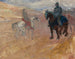 Dwóch rycerzy w zbroi - Henri de Toulouse-Lautrec — widok dzieła