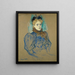 May Milton - Henri de Toulouse-Lautrec — oprawiony obraz na ścianie