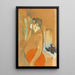 Monsieur Caudieux aktor kawiarni - Henri de Toulouse-Lautrec — oprawiony obraz na ścianie