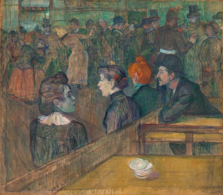 Moulin de la Galette - Henri de Toulouse-Lautrec — widok dzieła