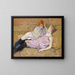 Le Canapé - Henri de Toulouse-Lautrec — oprawiony obraz na ścianie
