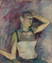 Studium tancerki - Henri de Toulouse-Lautrec — widok dzieła