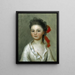 Henriette Charlotte Chastaigner Mme Nathaniel Broughton - Henrietta De Beaulieu Dering Johnston — oprawiony obraz na ścianie