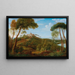 Castel Gandolfo - Hendrik Frans van Lint — oprawiony obraz na ścianie