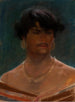 Głowa Indianina - Henrique Bernardelli — widok dzieła