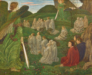 La vallée verte Purgatoire chants VII et VIII - Henry Arthur Payne — widok dzieła