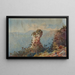 Orphan Rock, Katoomba, Montagnes Bleues - Henry Atcherley — oprawiony obraz na ścianie