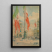 Piazza San Marco - Henry Bacon — oprawiony obraz na ścianie