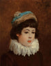 Portret młodej dziewczyny - Henry Bacon — widok dzieła