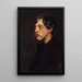 Portret Camille Mauclair 1872-1945 krytyk sztuki - Henry Bataille — oprawiony obraz na ścianie