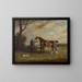 Le palefrenier du comte de Shrewsbury tenant un cheval de chasse - Henry Bernard Chalon — oprawiony obraz na ścianie