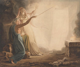 Scena zaklęcia - Henry Bone — widok dzieła