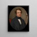 Portret szlachcica - Henry Brintnell Bounetheau — oprawiony obraz na ścianie