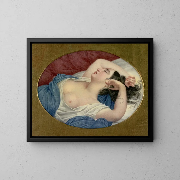 La Belle au bois dormant - Henry Brintnell Bounetheau — oprawiony obraz na ścianie
