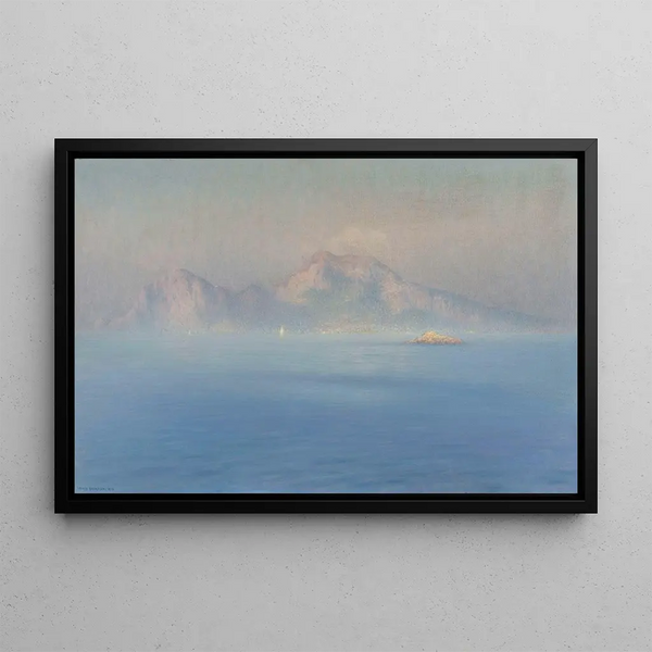 Henry Brokman - Capri Cte Escarpe Vue De La Mer.webp