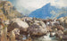 Tryfan chutes d'Orwen Walia - Henry Clarence Whaite — widok dzieła