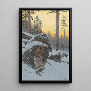 Henry Farny - The Indian Bear Hunter.webp