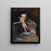 Persée wyruszający z jaskini Gorgon - Henry Fuseli — oprawiony obraz na ścianie