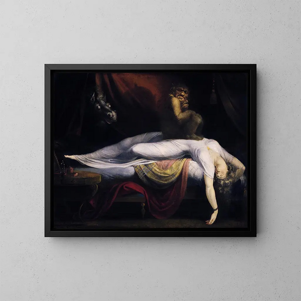 Le Cauchemar - Henry Fuseli — oprawiony obraz na ścianie