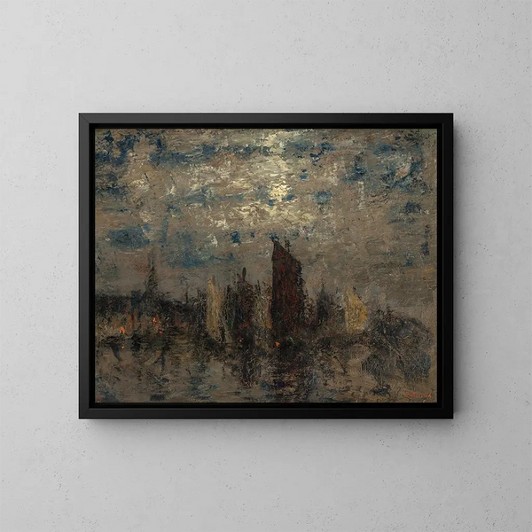Nocturne - Henry Golden Dearth — oprawiony obraz na ścianie
