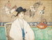 Czarny kapelusz Panny Dorothy Hart - Henry Golden Dearth — widok dzieła